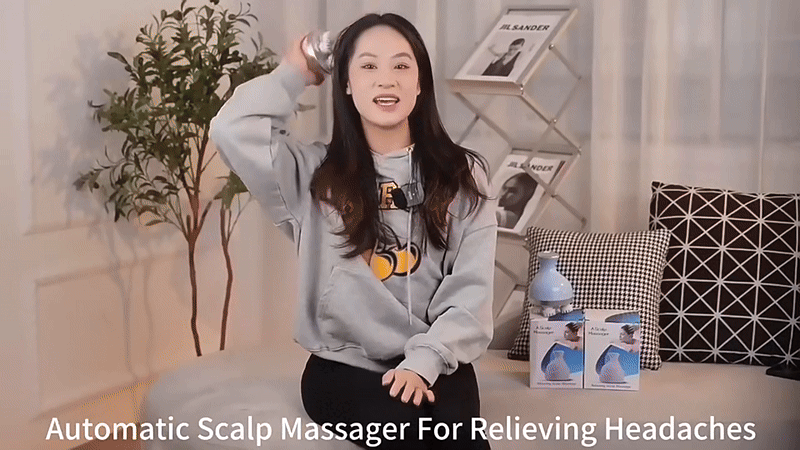 masseur cuir chevelu