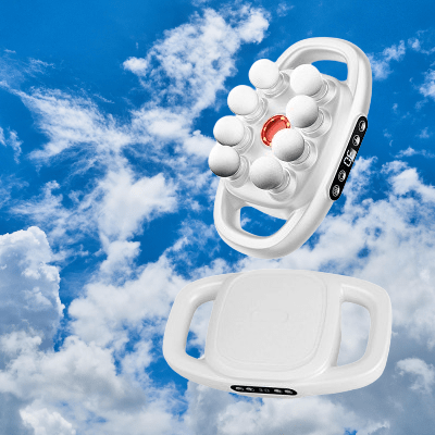 Appareil massage - High - FrequencyBodyMassage™ - Blanc 8 têtes - novabodyzen