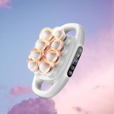 Appareil massage - High - FrequencyBodyMassage™ - Blanc 8 têtes - novabodyzen