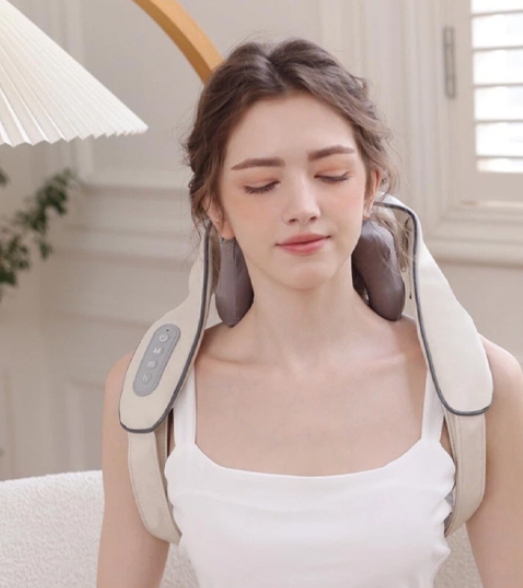 appareil massage trapeze detente maison cou