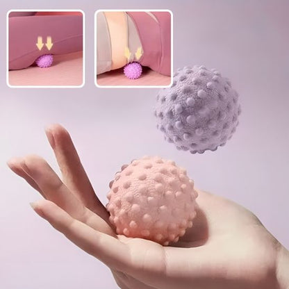 balle massage rose mains yoga ball soulage mains