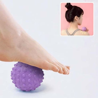 balle massage rose pied yoga ball hydratation tissu
