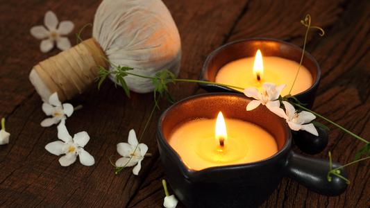 bougie de massage fondante