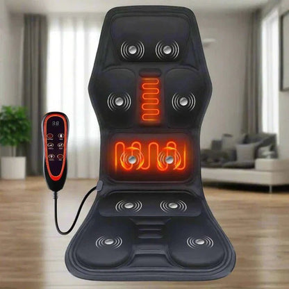 Chaise de Massage - HeatRelief™ - Noir - novabodyzen