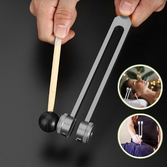 diapason guerison acoustique massage stress