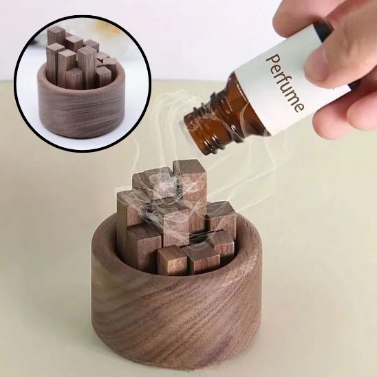 diffuseur huile essentielle bois bien etre detente