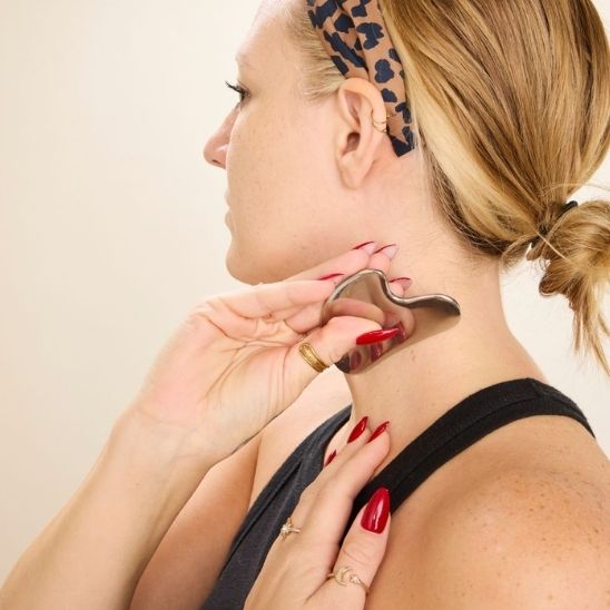 gua sha masage visage cou