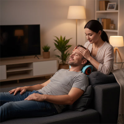 masseur cervical ems chauffage