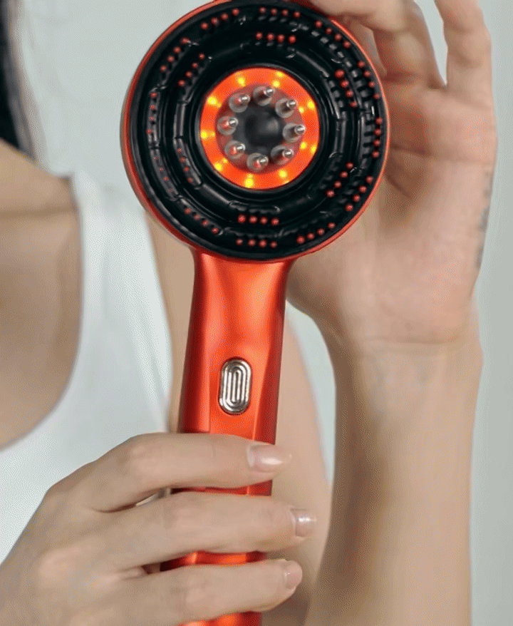 masseur cuir chevelu croissance cheveux relaxant