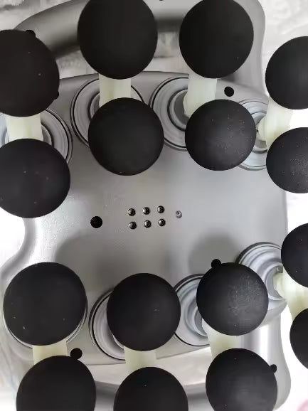 pistolet massage massage gun 16 tetes