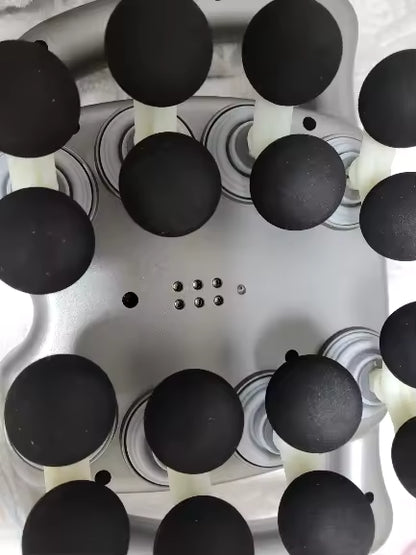 pistolet massage massage gun 16 tetes