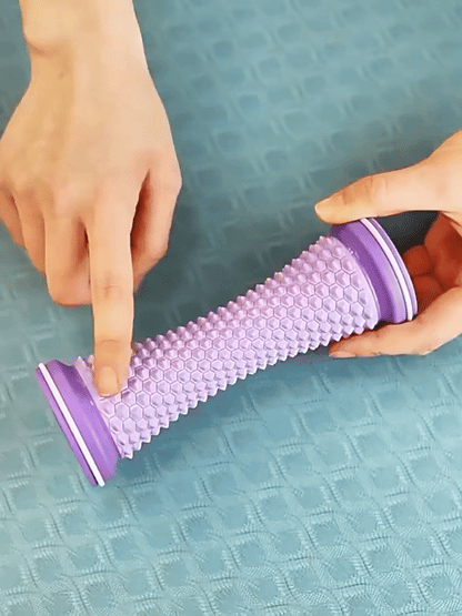 rouleau massage ergonomique masseur pied main detente