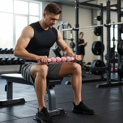 rouleau massage minceur bras dos