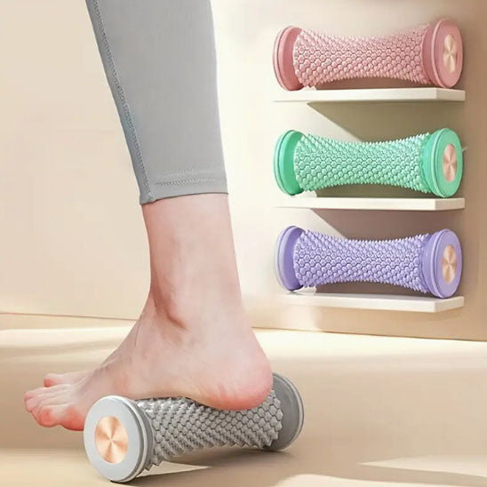 rouleau massage pied plat